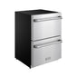 Thor Kitchen RZ24U 24 Inch Undercounter Built-In / Freestanding Drawer Freezer - Stainless Steel Gordon Ramsay Series