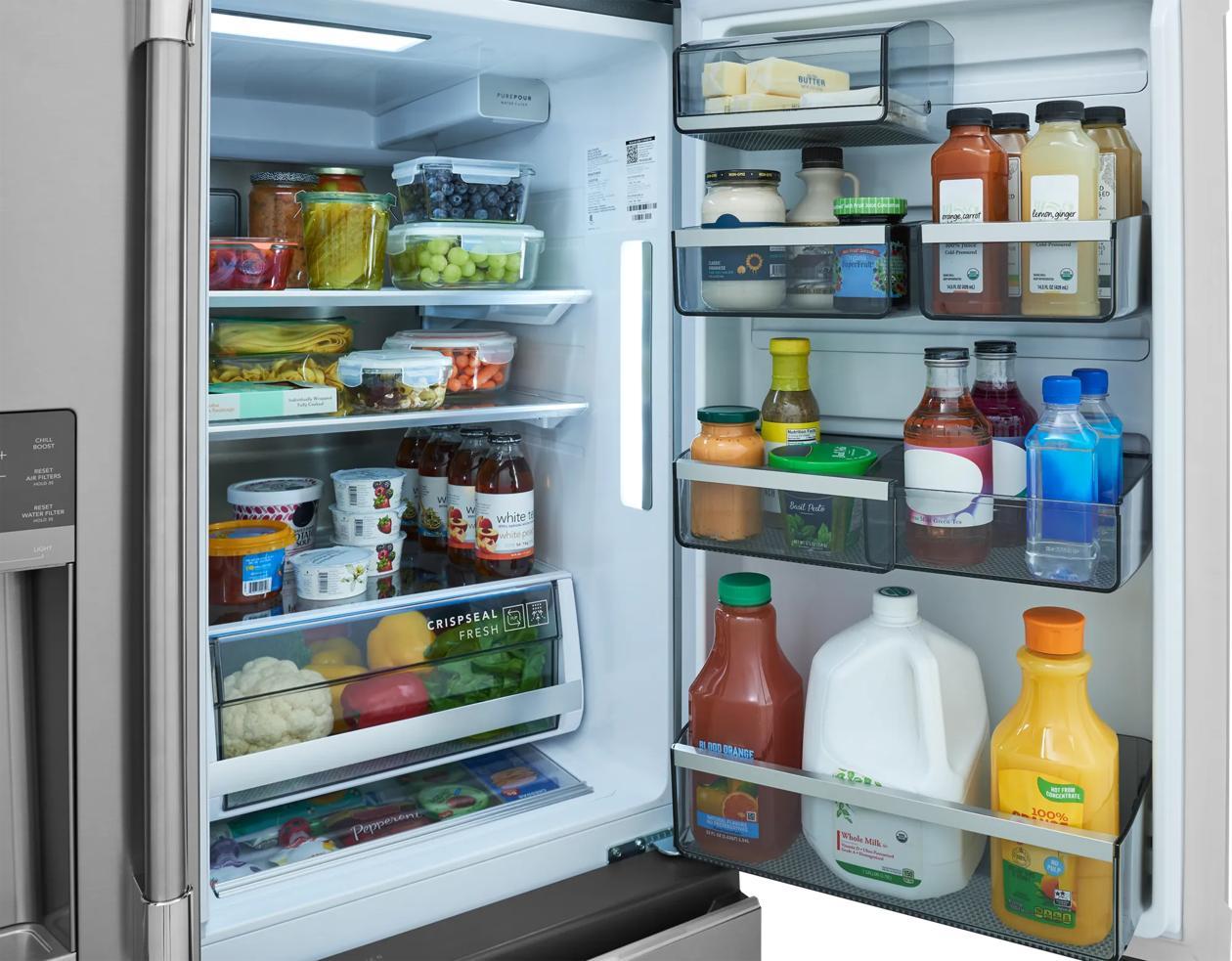 Frigidaire PRMS2790BF 26 Cu. Ft. Standard-Depth 4-Door French Door Refrigerator
