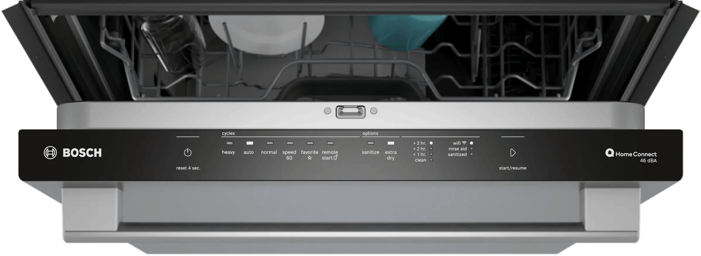 Bosch SHX53DM5N 300 Series, Built-Under Dishwasher, 24'', Brushed Steel Anti-Fingerprint