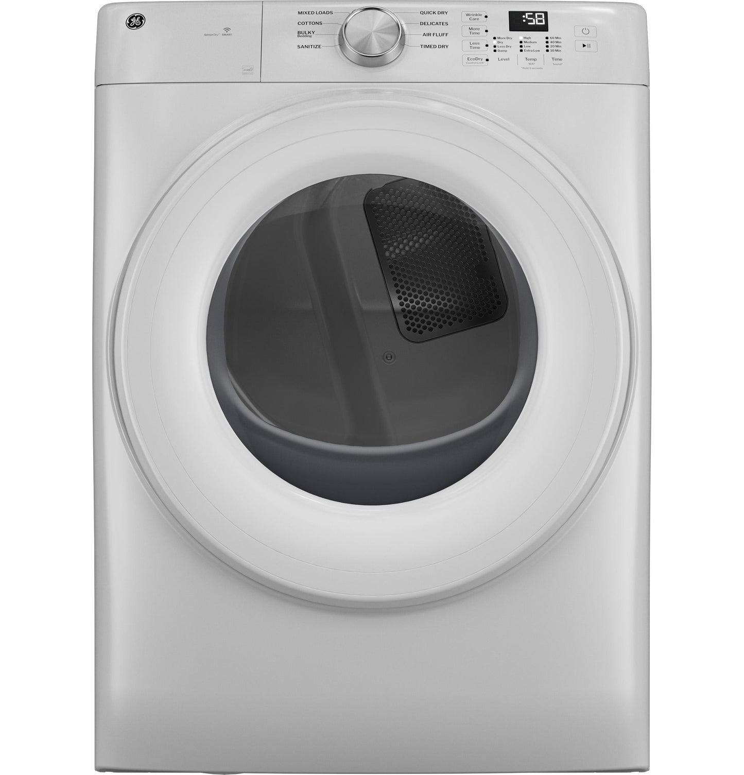 Ge Appliances GFD35GSSYWW Ge® Energy Star® 7.8 Cu. Ft. Capacity Smart Front Load Gas Dryer