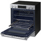 Samsung NSE90H63DRAA Bespoke Smart Slide-In Electric Range Flex Duo™ Oven Pro Style Design Dual True Convection