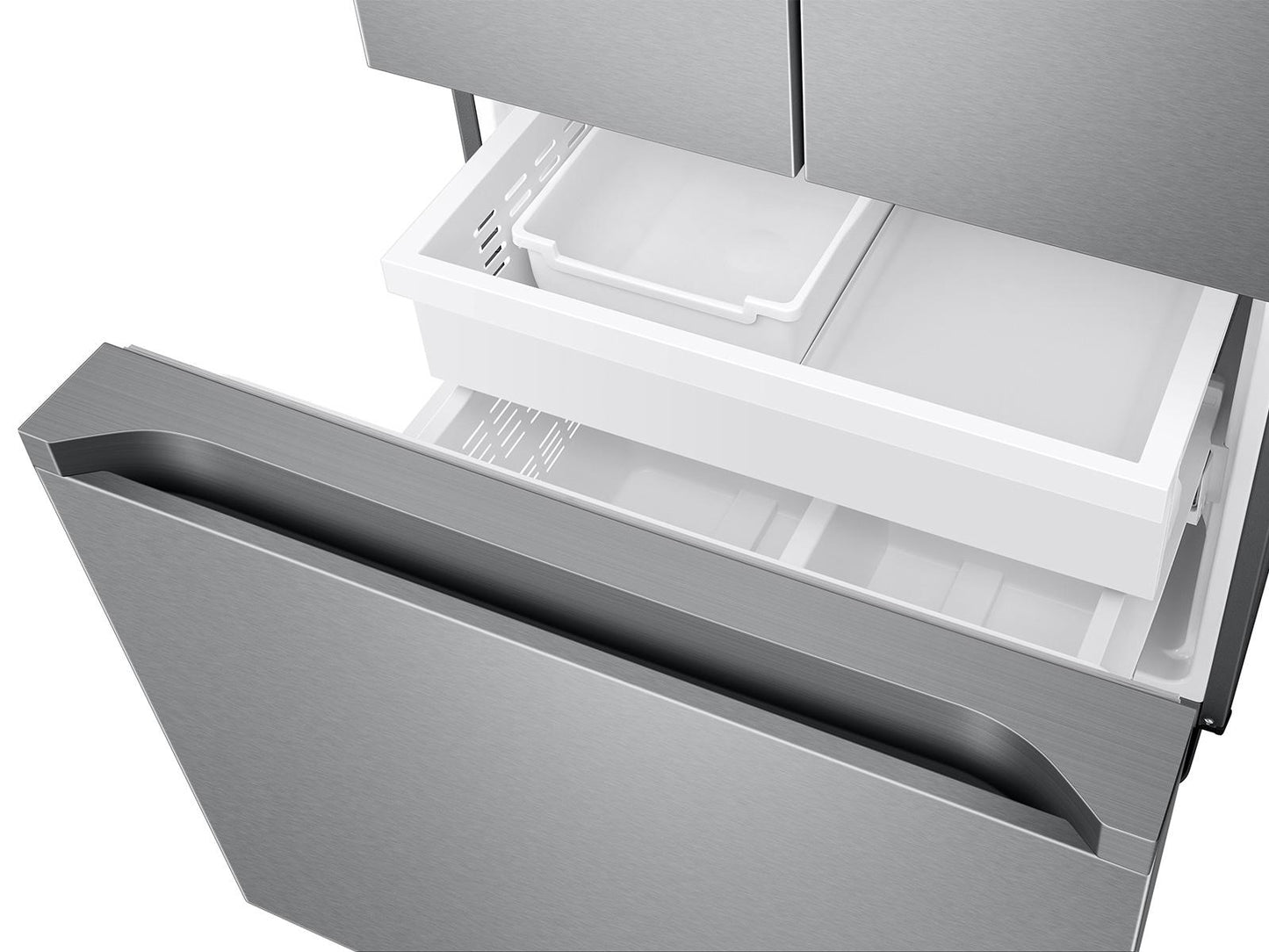 Samsung RF22A4111SR Bespoke Ai 3-Door French Door All-Around Cooling Auto Ice Maker 22 Cu.Ft.