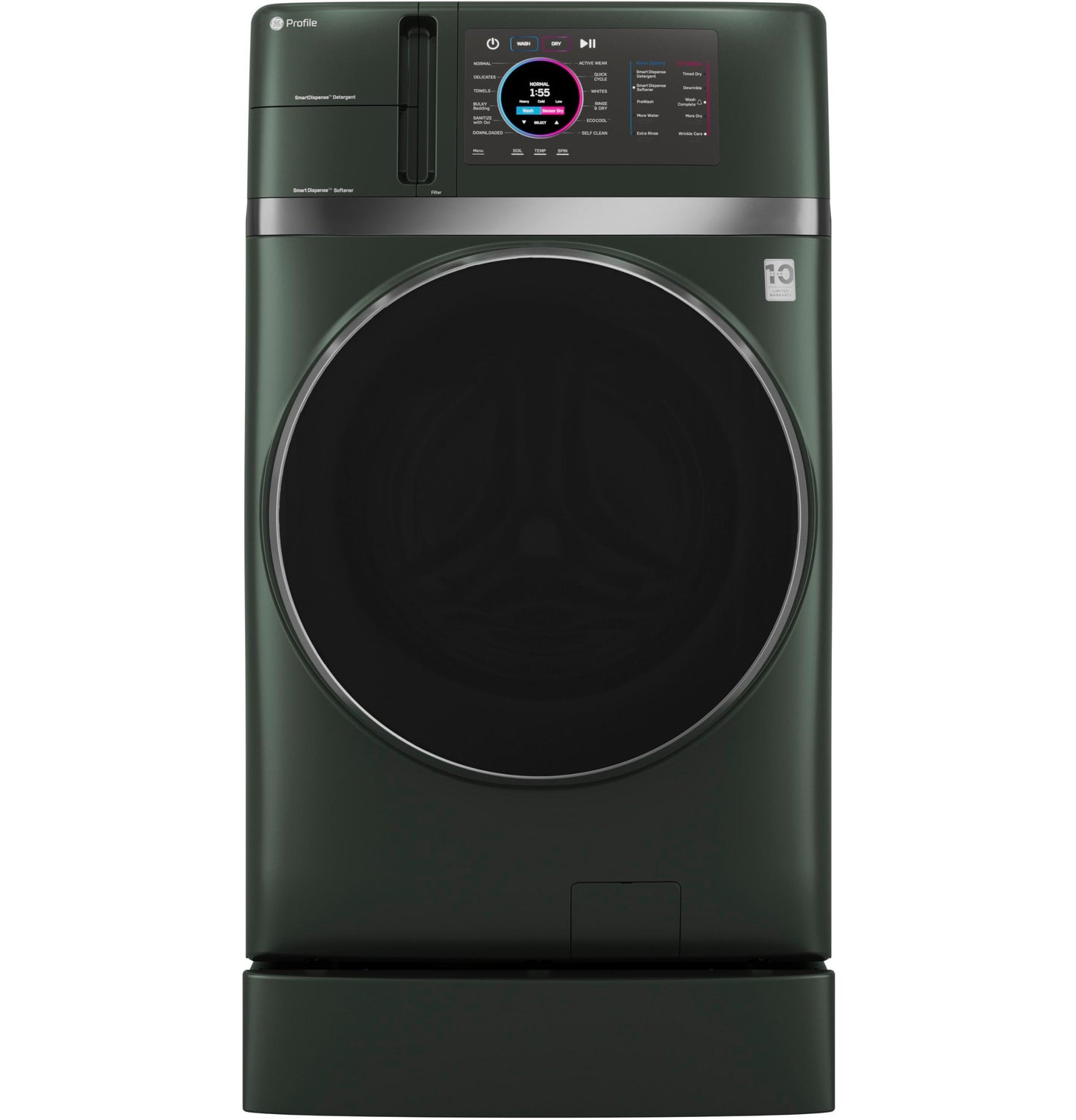 Ge Appliances PFQ97HSPVGN Ge Profile™ Energy Star® 4.8 Cu. Ft. Capacity Ultrafast Combo With Ventless Inverter Heat Pump Technology Washer/Dryer