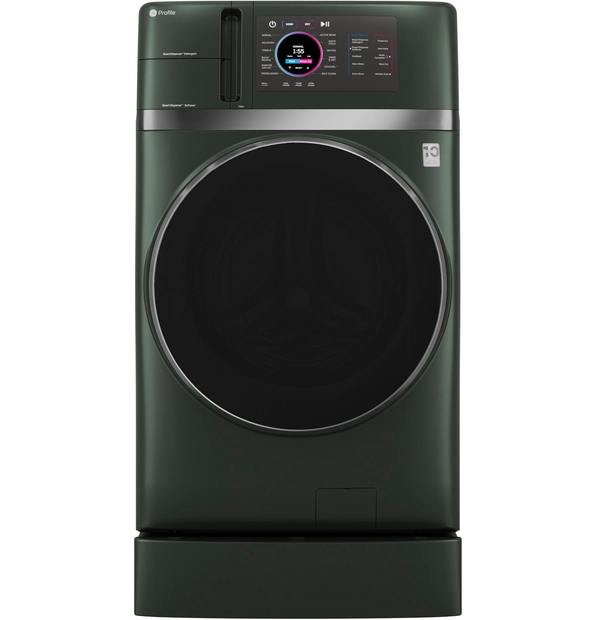 Ge Appliances PFQ97HSPVGN Ge Profile™ Energy Star® 4.8 Cu. Ft. Capacity Ultrafast Combo With Ventless Inverter Heat Pump Technology Washer/Dryer