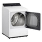 Lg DLHC8402W 7.3 Cu. Ft. Ultra Large Capacity Smart Rear Control Ventless Dryer With Dual Inverter Heat Pump Technology And Inverter Direct Drive Motor System