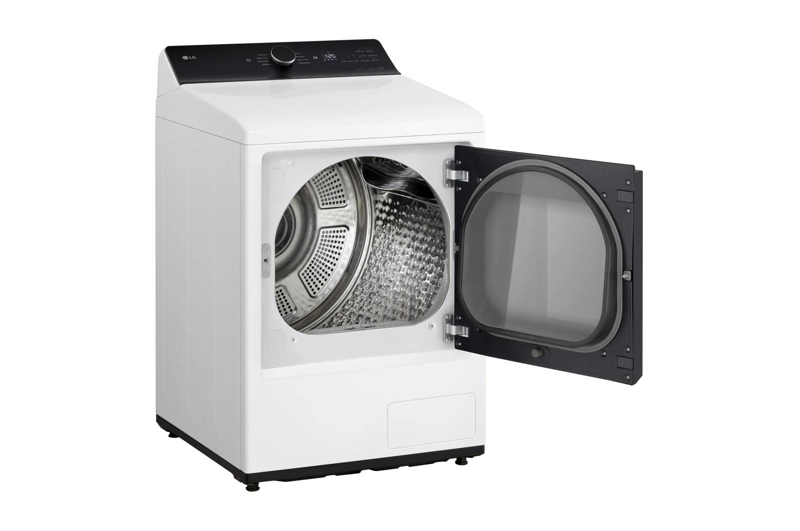 Lg DLHC8402W 7.3 Cu. Ft. Ultra Large Capacity Smart Rear Control Ventless Dryer With Dual Inverter Heat Pump Technology And Inverter Direct Drive Motor System