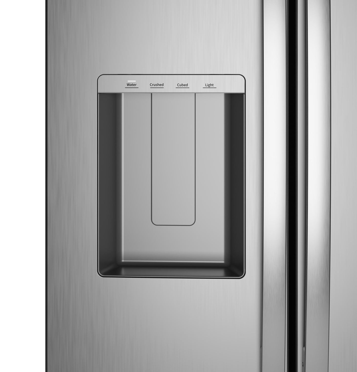 Ge Appliances GSS28PYYFS Ge® 27.7 Cu. Ft. Side-By-Side Refrigerator With Led Light Walls And Extra Tall Dispenser