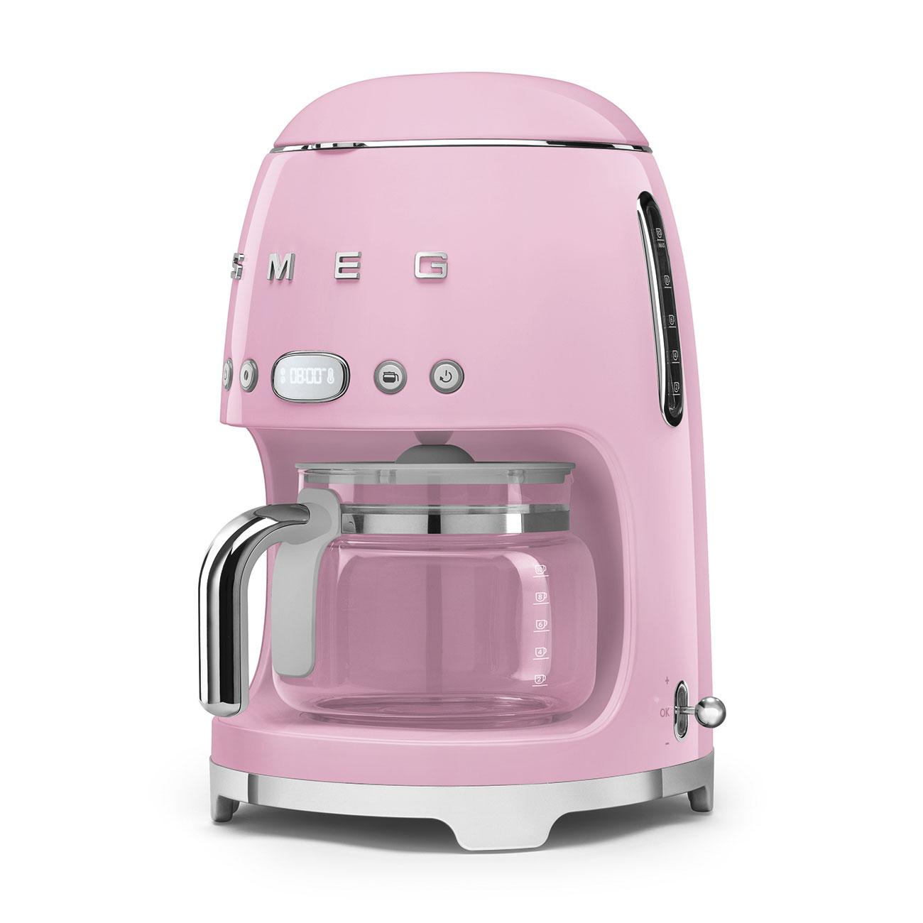 Smeg DCF02PKUS Drip-Filter Coffee Machine Pink Dcf02Pkus