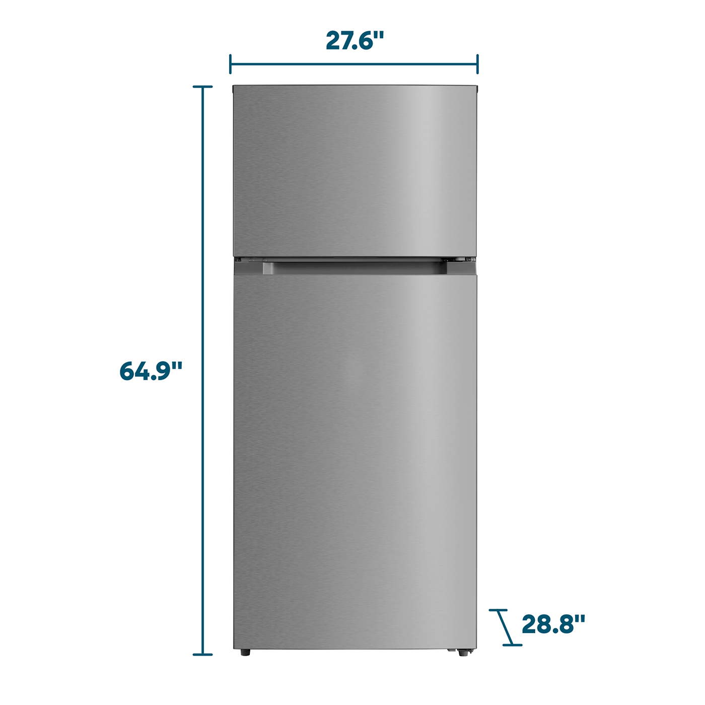 Element Appliance ERT16CGDS Element 16.0 Cu. Ft. Top Freezer Refrigerator - Stainless Steel, Energy Star