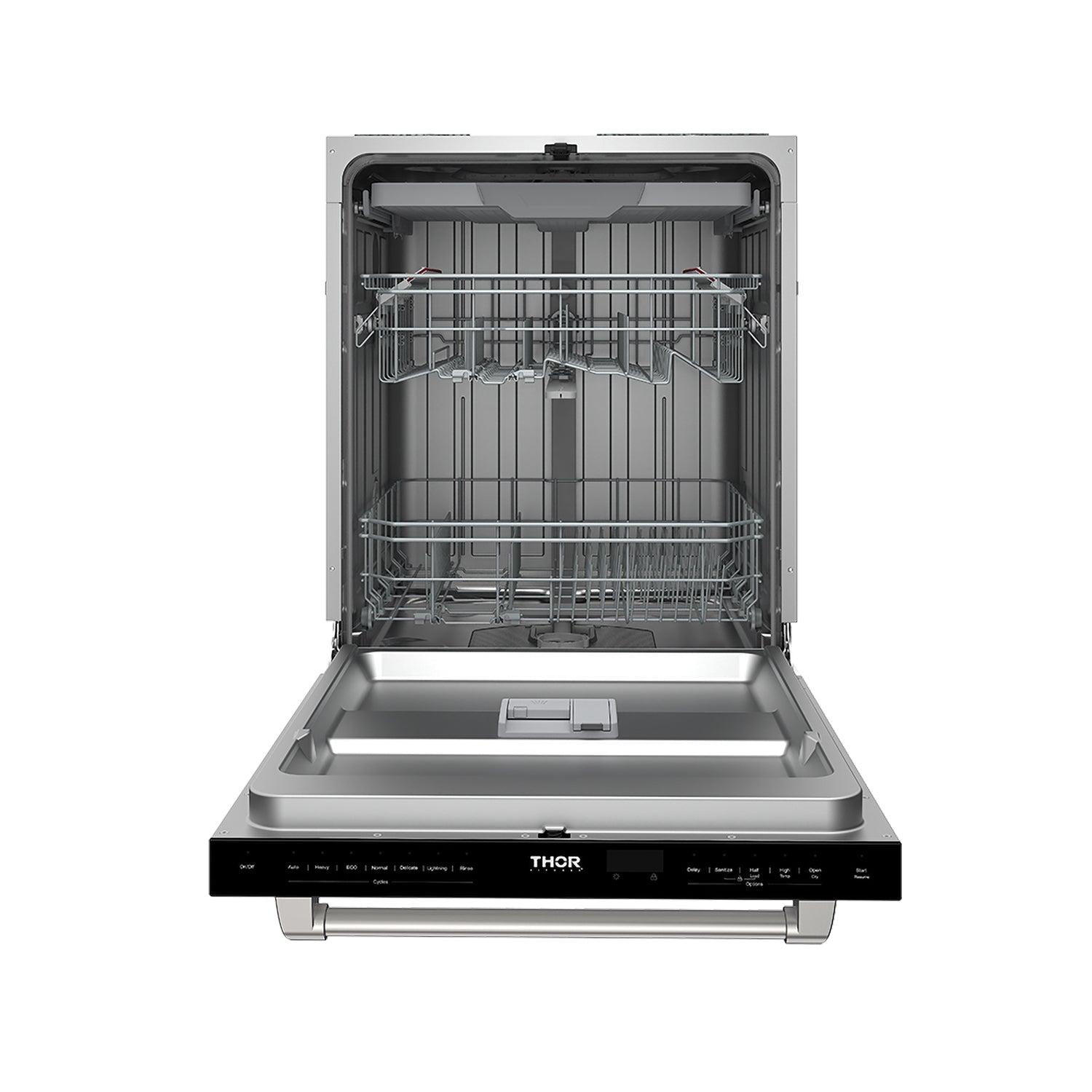 Thor Kitchen TDW24C7W 24 Inch Top Control Built-In Dishwasher In White