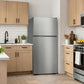 Avanti AVFF24DLJM0SS Avanti Maxxspace Insulation™ Technology Garage-Ready Frost-Free Ice Maker-Ready Refrigerator, 24 Cu. Ft., Energy Star, Stainless Steel Look (Avff24Dljm0Ss)