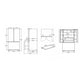 Verona VEBFD3620WIFS Verona Vebfd3620Wifs 36 Inch French Door Counter-Depth Refrigerator With 20.2 Cu. Ft. Total Capacity, Internal Water Dispenser, Automatic Ice Maker In Stainless Steel