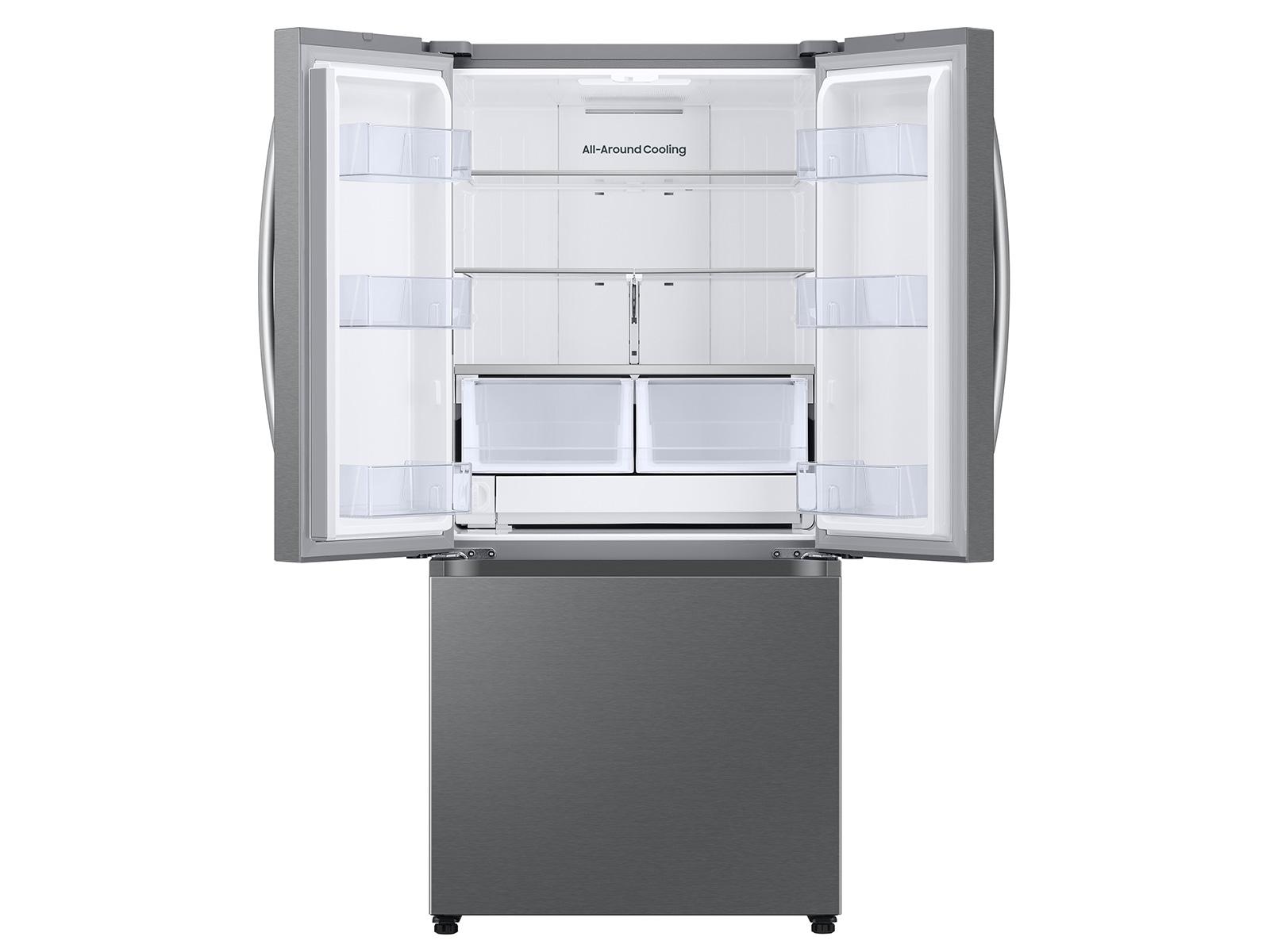 Samsung RF25C5A01SR Bespoke Ai 3-Door French Door Auto Ice Maker All-Around Cooling 25 Cu.Ft.
