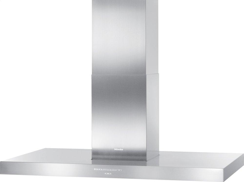 Miele DA4248VDSS Da 4248 V D Puristic Varia Stainless Steel - Island DéCor Hood With Energy-Efficient Led Lighting And Backlit Controls For Easy Use.