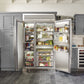 True Caliber TUI15ROPD 15 Inch Clear Ice Machine - Door: Overlay Panel, Right Hinge