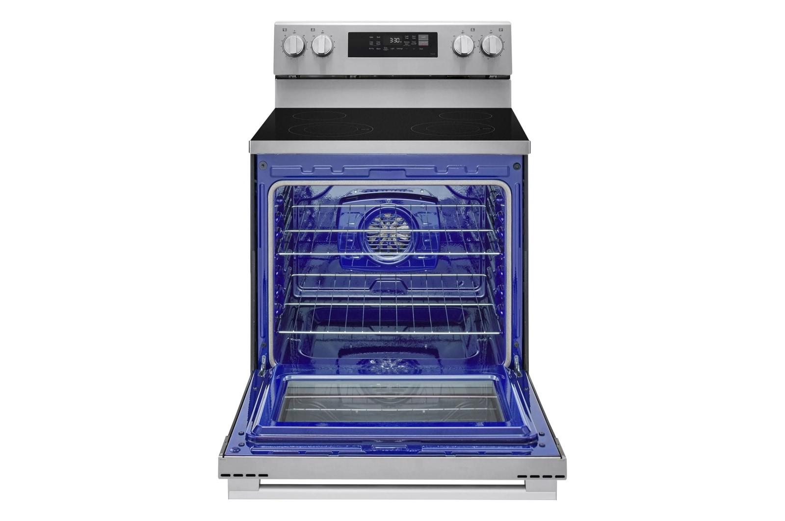 Lg LREN6321YE 6.3 Cu. Ft. Smart Wi-Fi Enabled Electric Range With Air Fry & Easyclean®