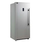 Forno FFFFD173828LS Forno Fortezza 28 Inch Left-Swing Freezer, Stainless Steel With Automatic Ice Maker