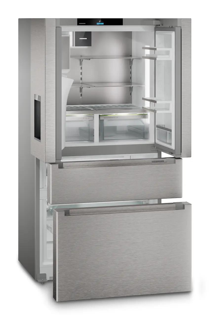 Liebherr FDBHC36S French Door Fridge-Freezer With 2 Freezer Drawers And Water And Ice Cube Dispenser