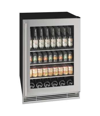 U-Line UHBV024SG02A Hbv024 24" Beverage Center With Stainless Frame Finish (230 V/50 Hz)