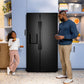 Ge Appliances GSE28NGYBB Ge® Energy Star® 27.9 Cu. Ft. Side-By-Side Refrigerator With Extra Tall Dispenser And In-Door Icemaker