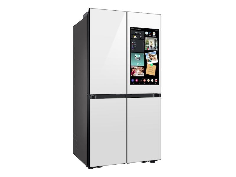 Samsung RF29DB990012 Bespoke 4-Door Flex&#8482; Refrigerator (29 Cu. Ft.) With Ai Family Hub+&#8482; And Ai Vision Inside&#8482; In White Glass