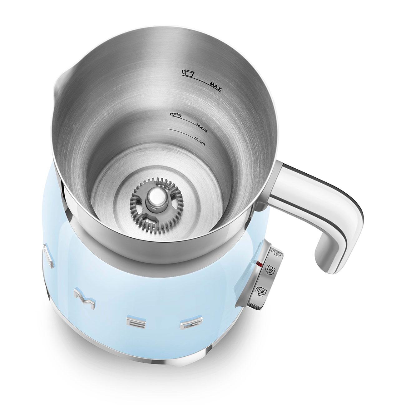 Smeg MFF11PBUS Milk Frother Pastel Blue Mff11Pbus
