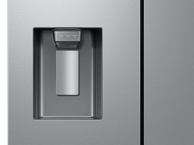 Samsung RF27CG5B10SR 26 Cu. Ft. Mega Capacity Counter Depth 3-Door French Door Refrigerator With External Water And Ice Dispenser In Stainless Steel