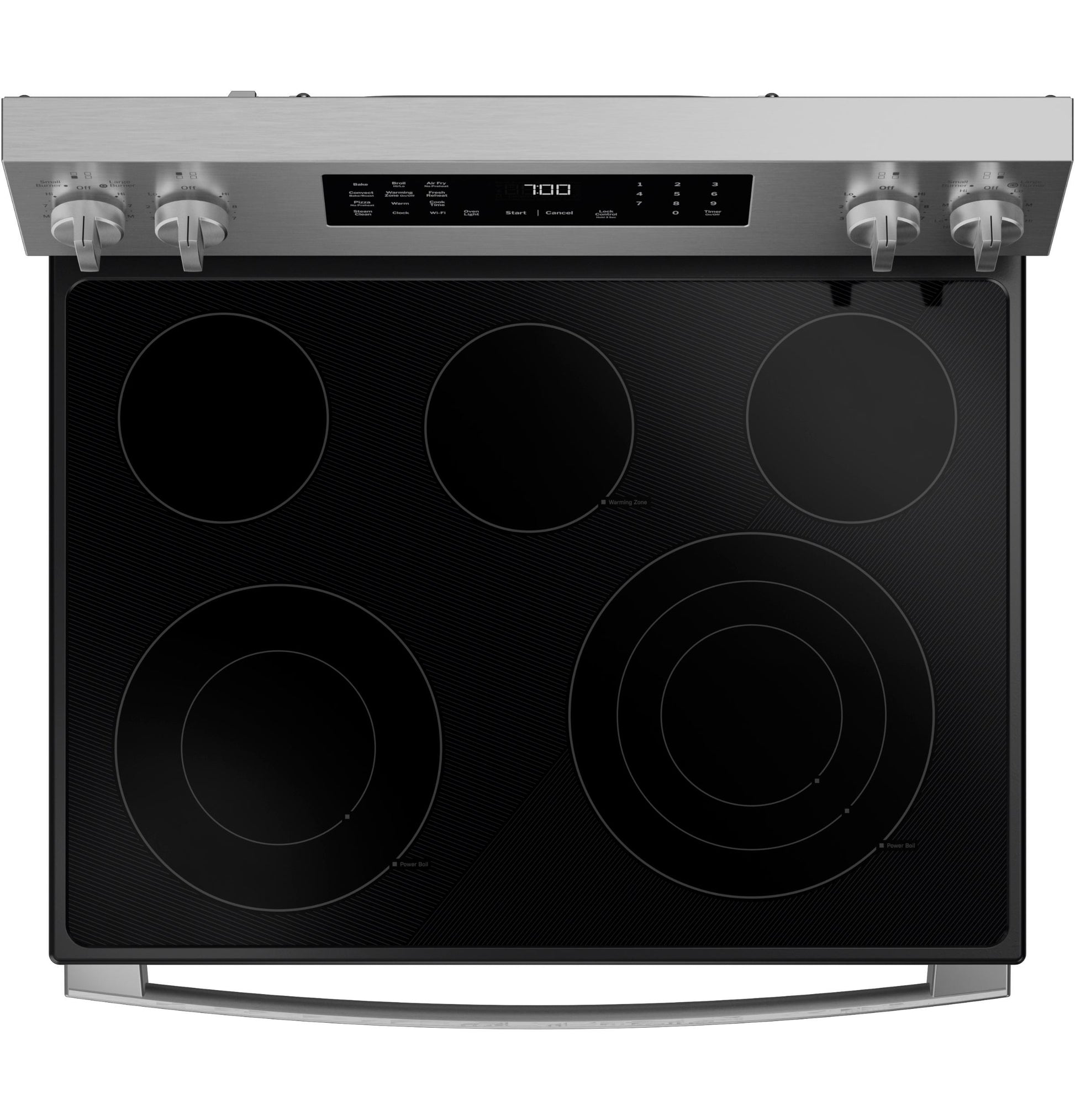 Ge Appliances PRF700AYFS Ge Profile™ Energy Star® 30" Smart Free-Standing Electric Convection Range With No Preheat Air Fry And Easywash™ Oven Tray