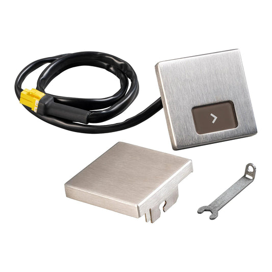 Best Range Hoods ATTD2 End Cap Trim Extension For Flat-Top D49M Downdraft Range Hoods, Stainless Steel