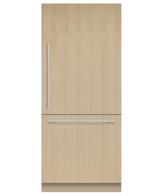 Fisher & Paykel RS3684WRUVE1 Integrated Refrigerator Freezer, 36", 19,2 Cu Ft, Ice & Water