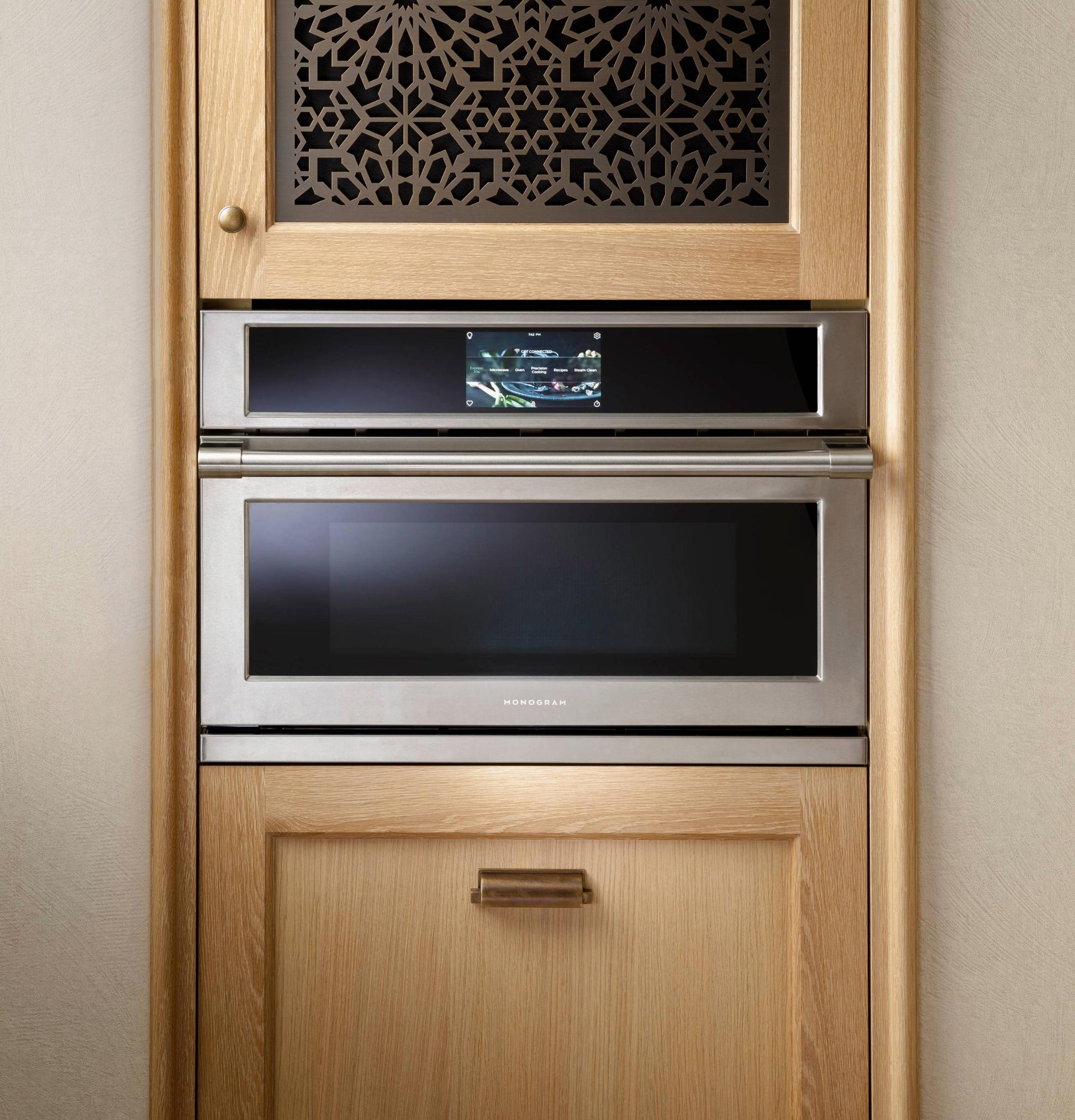 Monogram ZSB9132VSS Monogram 30" Statement Five-In-One Wall Oven With 120V Advantium® Technology