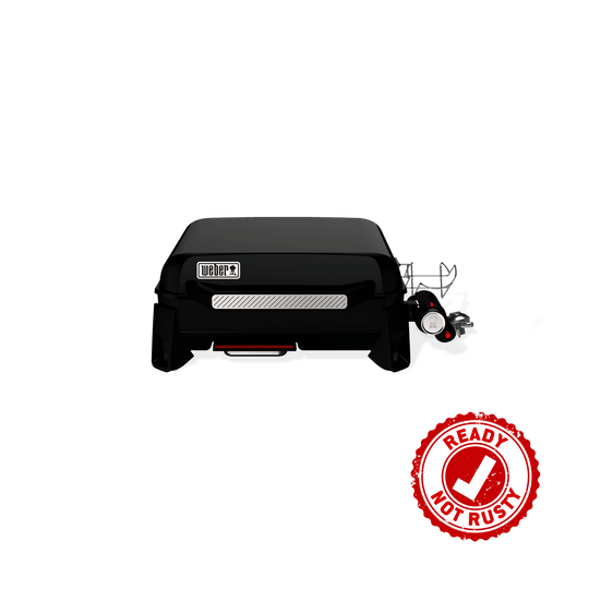 Weber 1500531 Slate® 17 Rust-Resistant Tabletop Griddle - Black