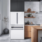 Bosch B36CL84ENW 800 Series, French Door Bottom Mount Refrigerator, Glass Door, 36'', White, Total No Frost