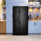 Ge Appliances GSE28NGYBB Ge® Energy Star® 27.9 Cu. Ft. Side-By-Side Refrigerator With Extra Tall Dispenser And In-Door Icemaker