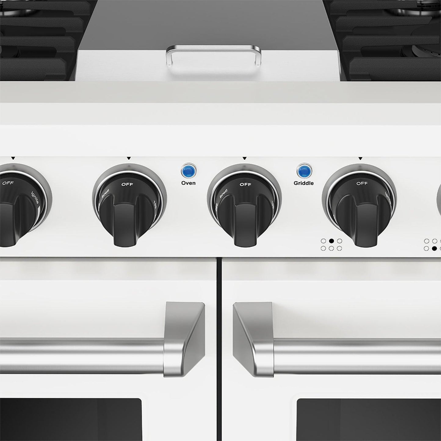 Thor Kitchen LRG4807UW 48 Inch Professional Gas Range In White
