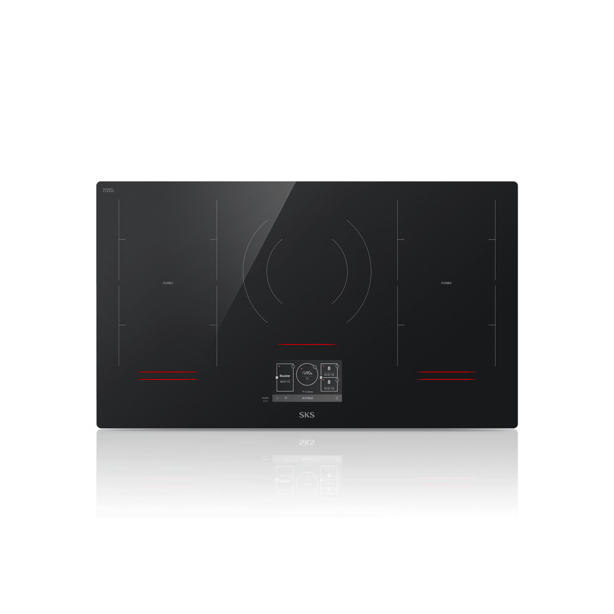 Sks SKSIT3611GE 36-Inch Flex Induction Cooktop