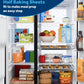 Ge Appliances GZS24PYYFS Ge® 23.5 Cu. Ft. Counter-Depth Side-By-Side Refrigerator With Led Light Walls And Extra Tall Dispenser
