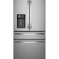 Ge Appliances PVD28HYYFS Ge Profile™ Energy Star® 27.9 Cu. Ft. Smart 4-Door French-Door Refrigerator With Kitchen Assistant™