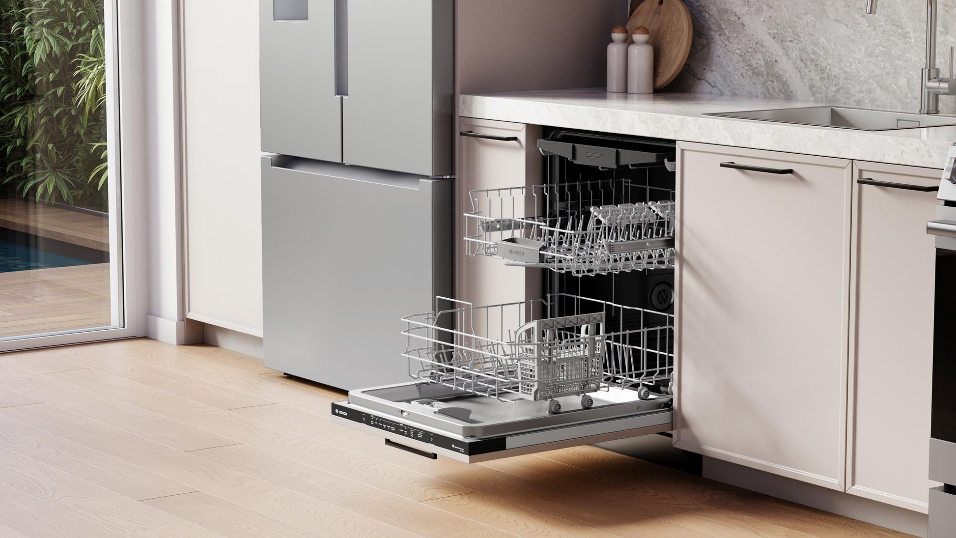 Bosch SHV53EM3N 300 Series, Fully-Integrated Dishwasher, 24''