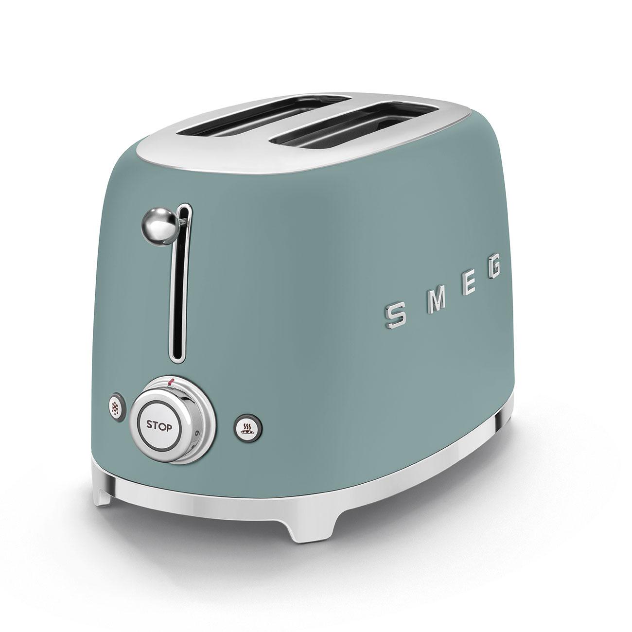 Smeg TSF01EGMUS Toaster Emerald Green Tsf01Egmus