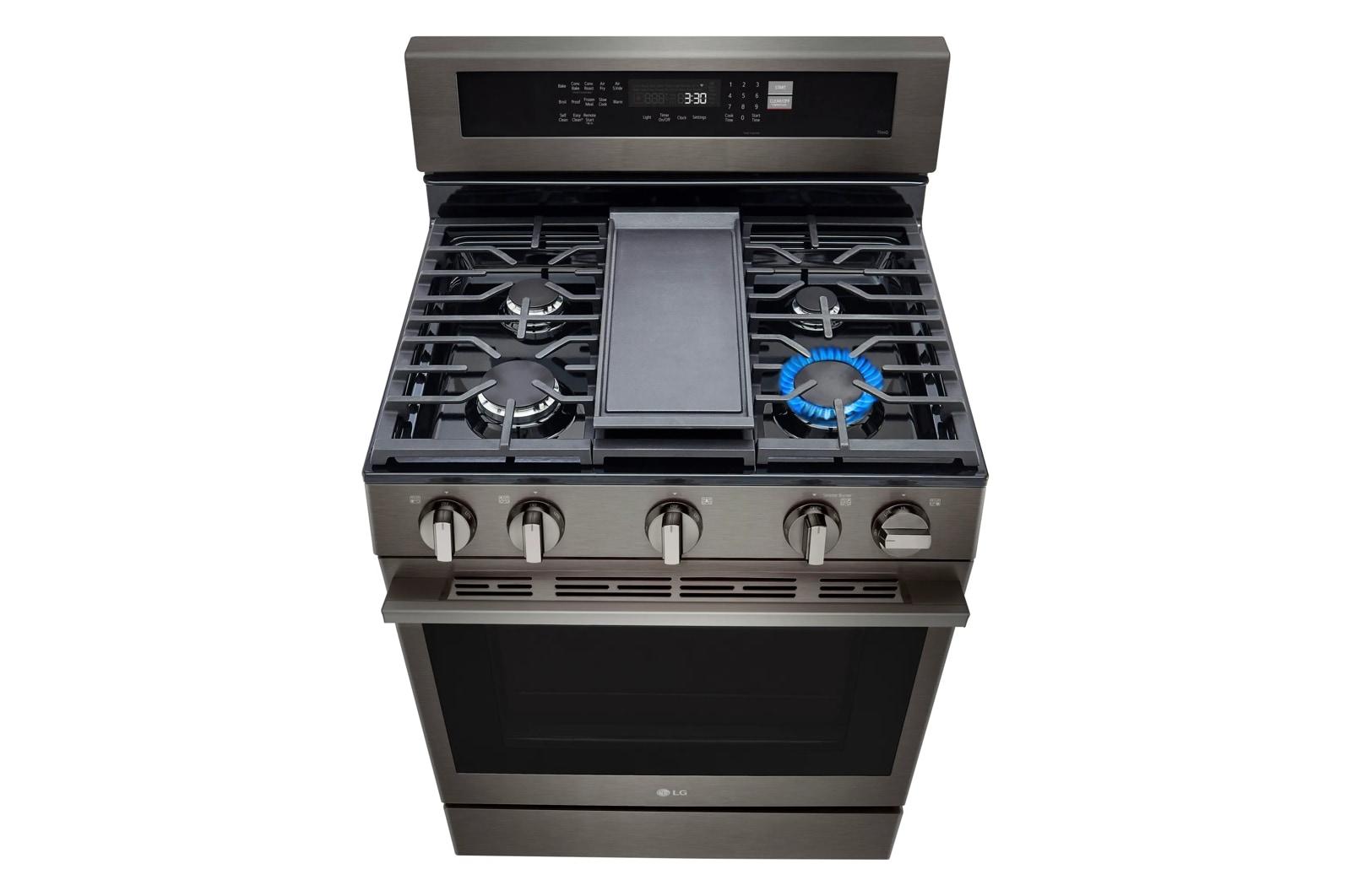 Lg LRGN6325Z 6.3 Cu. Ft. Smart Wi-Fi Enabled Probake Convection® Gas Range With Air Fry & Easyclean®