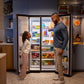 Ge Appliances GSS28PYYFS Ge® 27.7 Cu. Ft. Side-By-Side Refrigerator With Led Light Walls And Extra Tall Dispenser