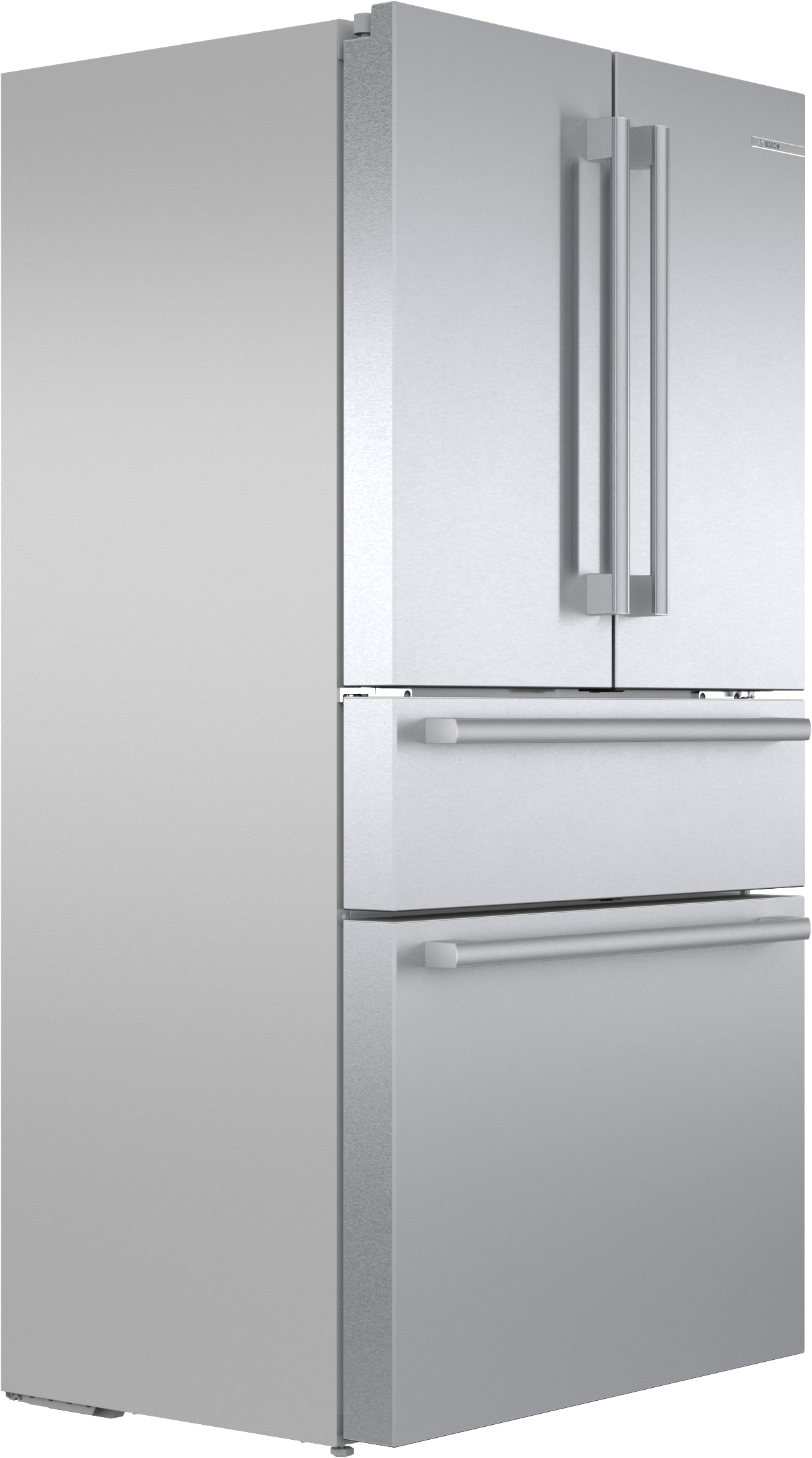 Bosch B36CL84SNS 800 Series, French Door Bottom Freezer, Multi Door, 36'', Brushed Steel (With Anti-Fingerprint)