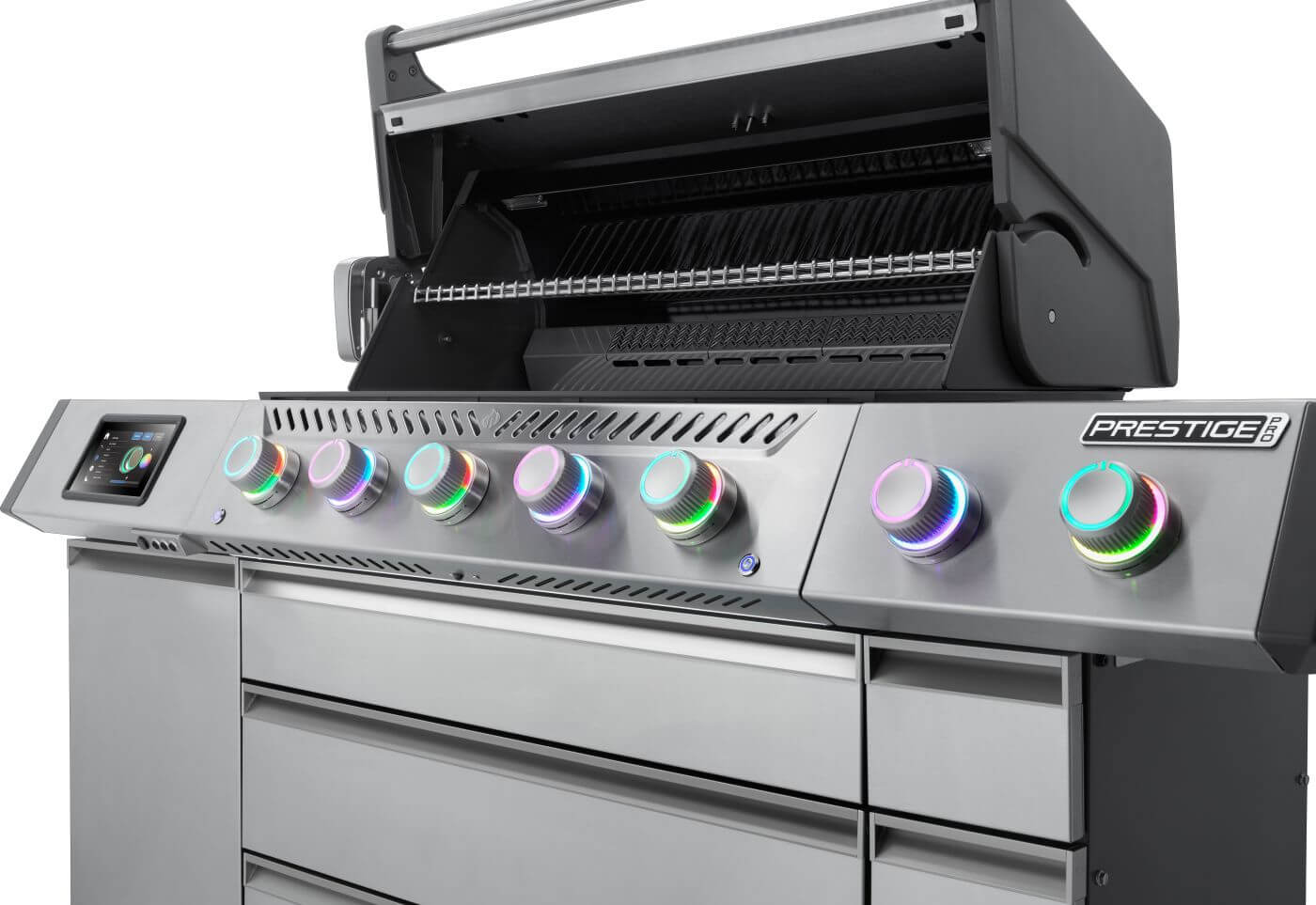 Napoleon Bbq PRO665VXRSIBPSS Prestige Pro 665 Elite With Smart Technology & Electric Smoker Box , Propane, Stainless Steel