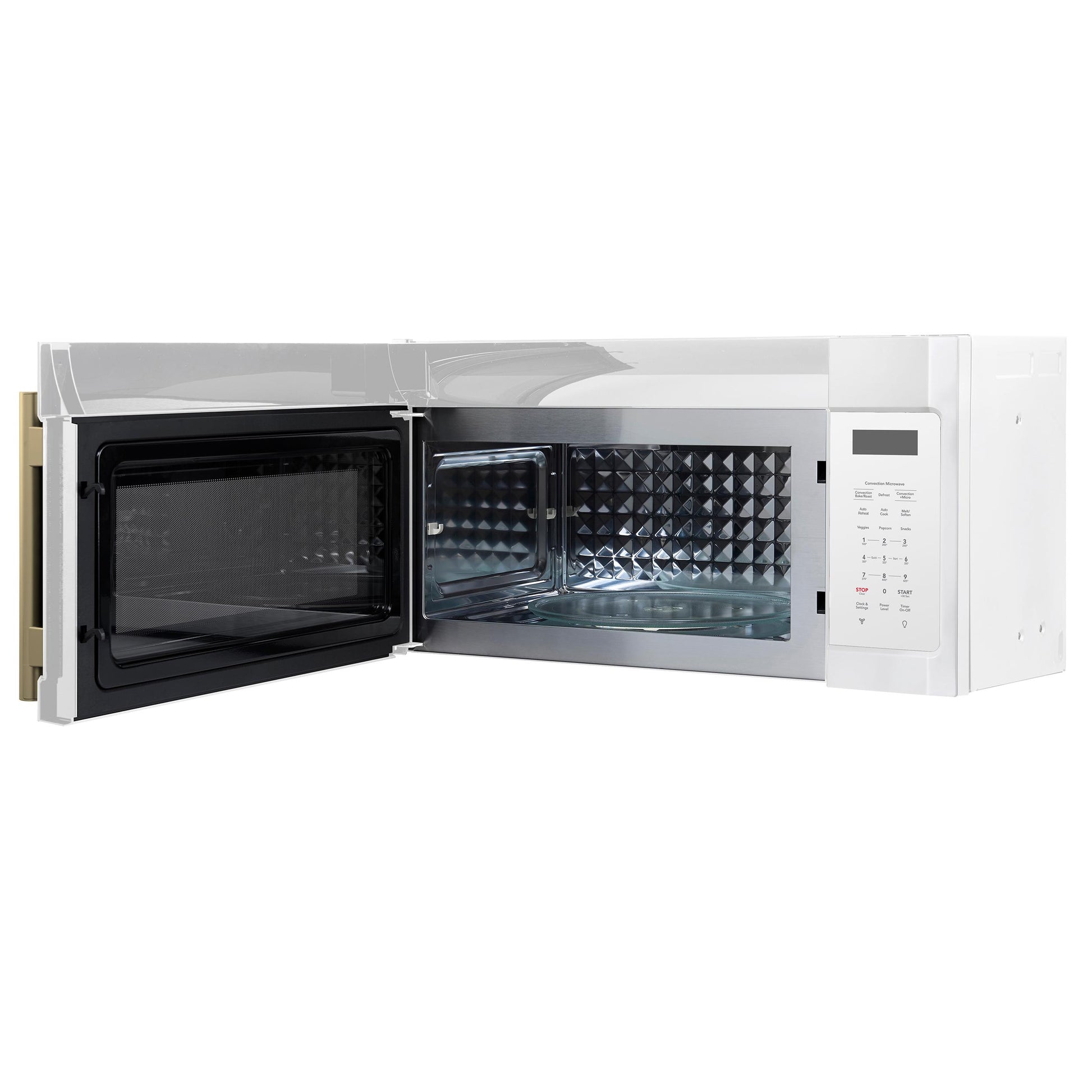 Forno FOTR303830WHT Forno Fornace 30-Inch Over The Range Convection Microwave, White - 1.5 Cu.Ft, 300 Cfm Vent, Touch Control, Led Light