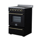 Forno FFSEL606924BLK Forno Loiano 24 Inch Freestanding Electric Range In Black