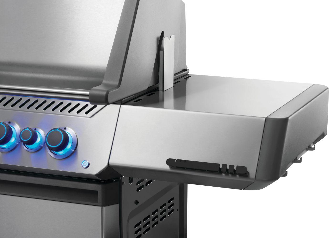 Napoleon Bbq P500VRSIBPSS Prestige 500 Rsib With Infrared Side And Rear Burner , Propane, Stainless Steel