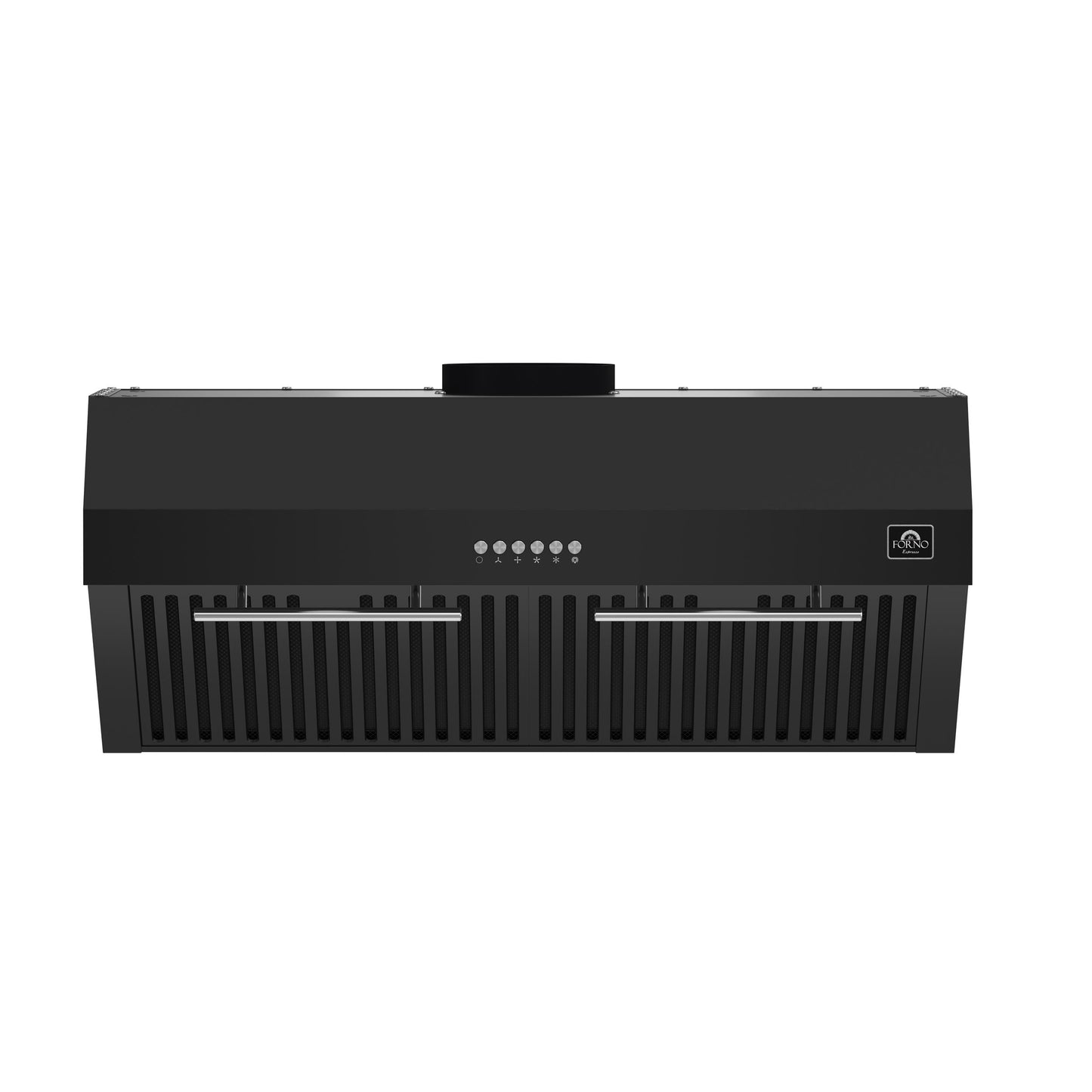 Forno FRHUC525530BLK Forno Bari Espresso 30-Inch Under Cabinet Range Hood, Black, 600 Cfm, Led Lighting, Dishwasher-Safe Baffle Filters, 3-Speed Fan Control