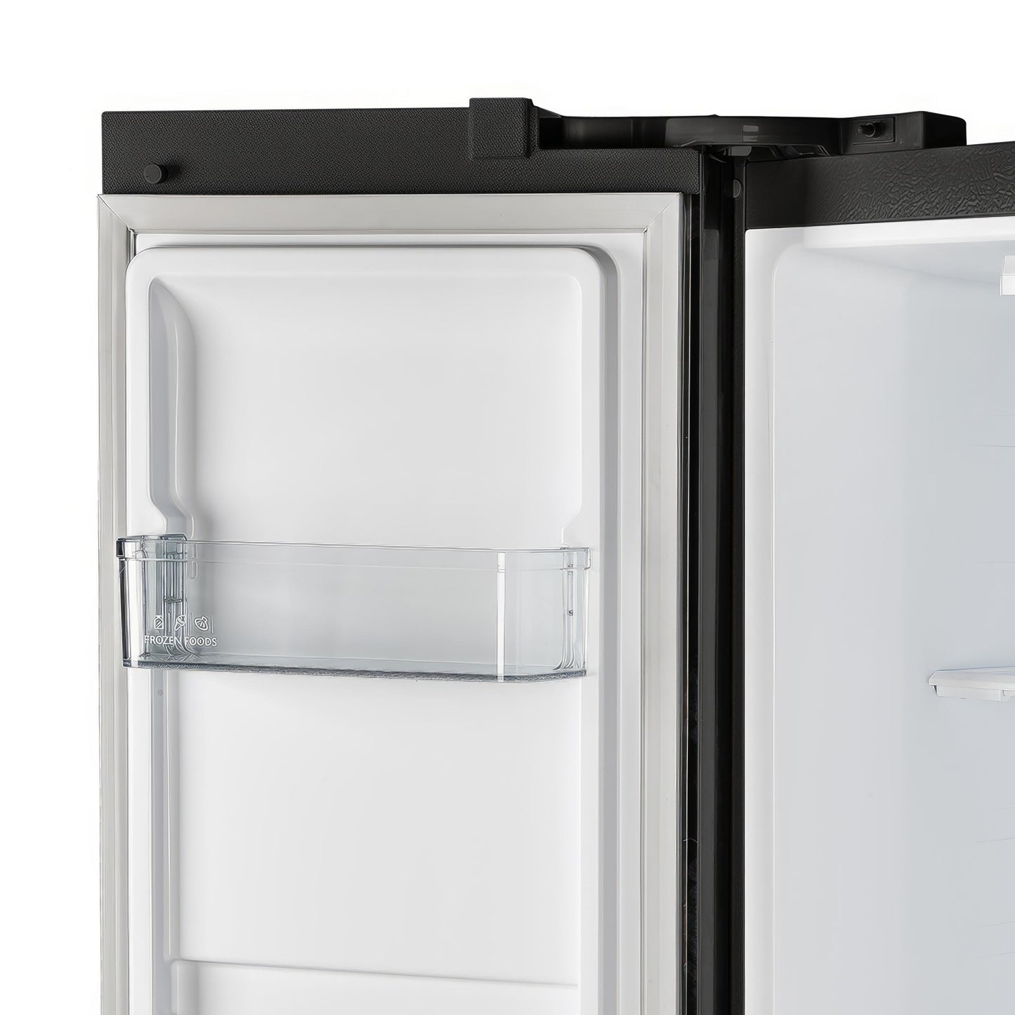 Forno FFRBI180533BLK Forno Salerno Espresso 33-Inch Black Side-By-Side Refrigerator, 15.6 Cu. Ft., Energy-Efficient, No Frost, Modern Design