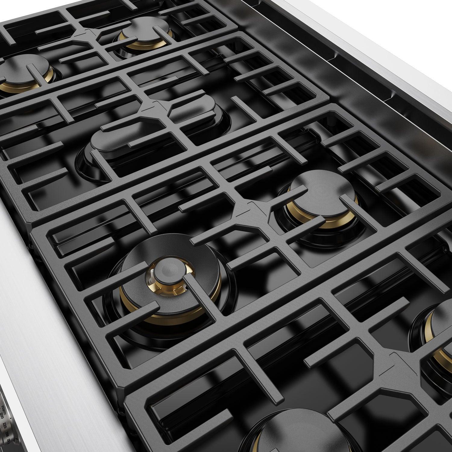 Thor Kitchen XRG48E 48 Inch X Series Professional Freestanding Gas Range